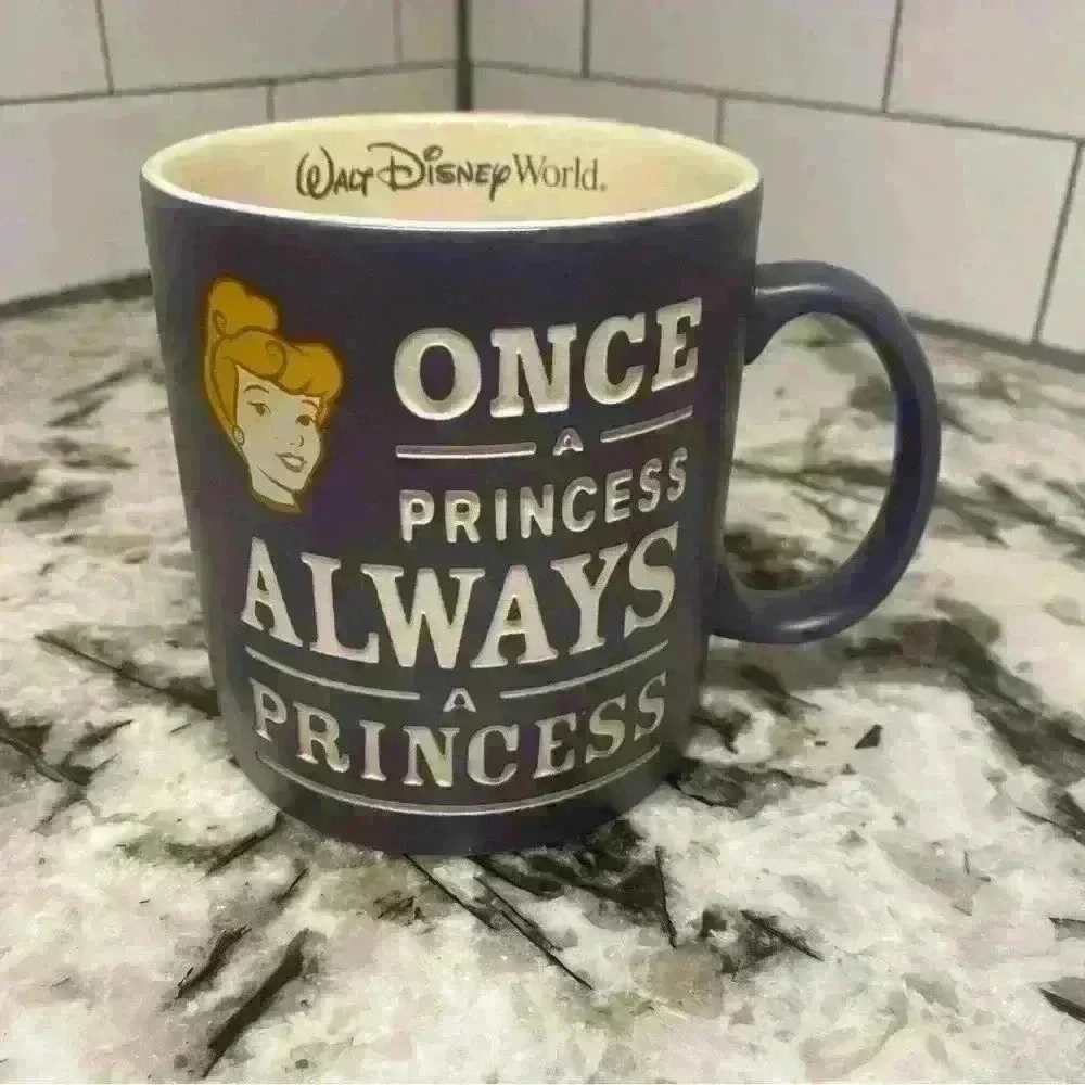 Cinderella Mug Disney Parks “Once A Princess Always A Princess